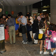 Signing autographs, Tokyo